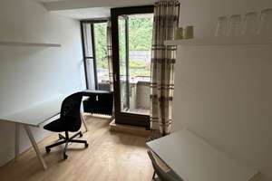 Helle möblierte 1-Zimmer-Wohnung direkt am Burtscheider Kurgarten
