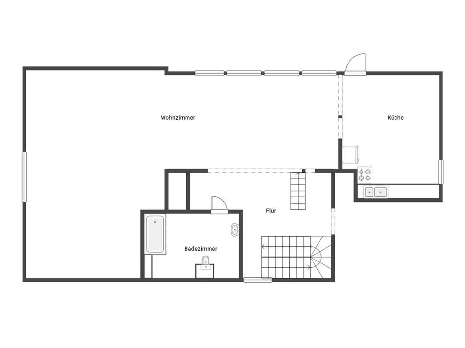 Grundriss Skizze 2.OG