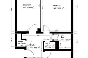 Erstbezug nach Kernsanierung: Helle 3-Zimmer-Wohnung mit Balkon & EBK in ruhiger Lage nahe U-Bahn – Gartenstraße 8, 80809 Am Luitpoldpark, München – Vorschaubild 13