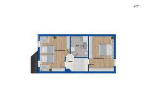 gepflegtes Reihenmittelhaus in Bretten mit ca. 35m² zusätzlicher Fläche im ausgebauten Untergeschoss – Die vollständige Adresse der Immobilie erhältst du vom Anbieter., 75015 Bretten – Vorschaubild 15