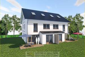 Neubau in bester Lage von Taufkirchen (Vils) - hochwertige Doppelhaushälfte schlüsselfertig! – Die vollständige Adresse der Immobilie erhältst du vom Anbieter., 84416 Taufkirchen (Vils) – Vorschaubild 1