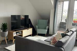 Helle 61m2-Wohnung Aachen Zentrum, Balkonblick, möblierte Küche, ab 01.03. – Die vollständige Adresse der Immobilie erhältst du vom Anbieter., 52064 Theater, Aachen – Vorschaubild 1