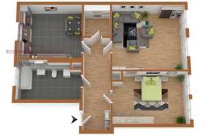 Möblierte 2-Zimmer-Wohnung in Leipzig / Neustadt-Schönefeld – Stilvolles Wohnen in ruhiger Lage – Ludwigstraße 32 WE08, 4315 Leipzig – Vorschaubild 2