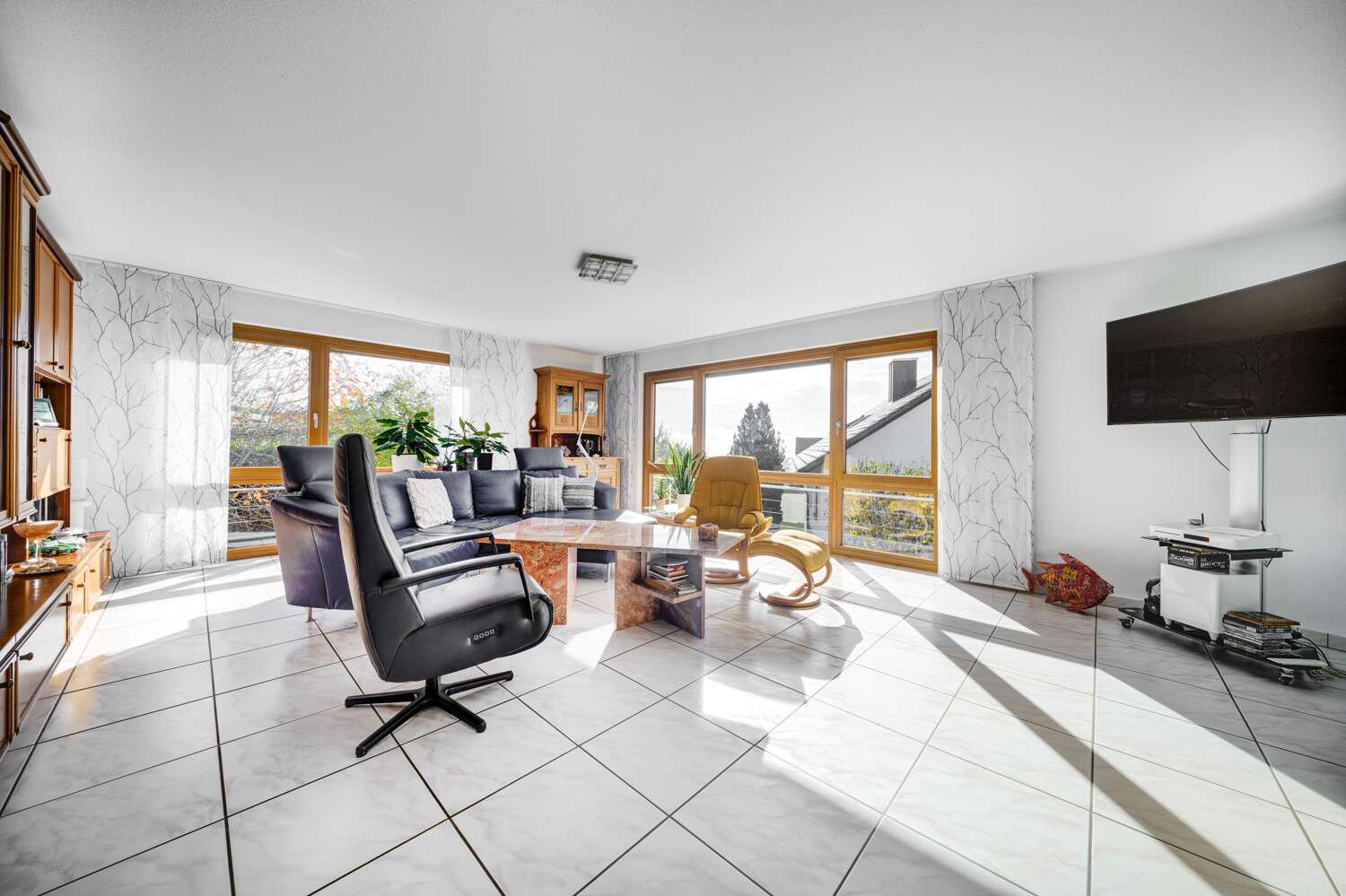 Immobilie in Tengen - Einfamilienhaus mit Wintergarten, Kamin und Naturblick am Luftkurort - Bild 4