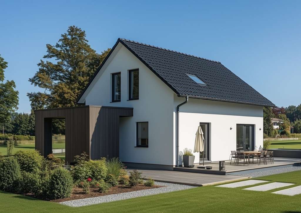 Immobilie in Lüttow-Valluhn - Moderner NEUBAU mit Familiengrundriss: Schaalsee-Nähe statt Stadtlärm - Bild 2