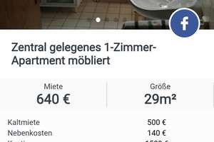 1-Zimmer-Apartment zentrale Lage in Erlangen – Pfarrstr. 3, 91052 Altstadt, Erlangen – Vorschaubild 2