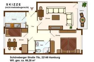 Wohnung auf Erbpacht – Schöneberger Str. 75 c, 22149 Rahlstedt, Hamburg – Vorschaubild 6