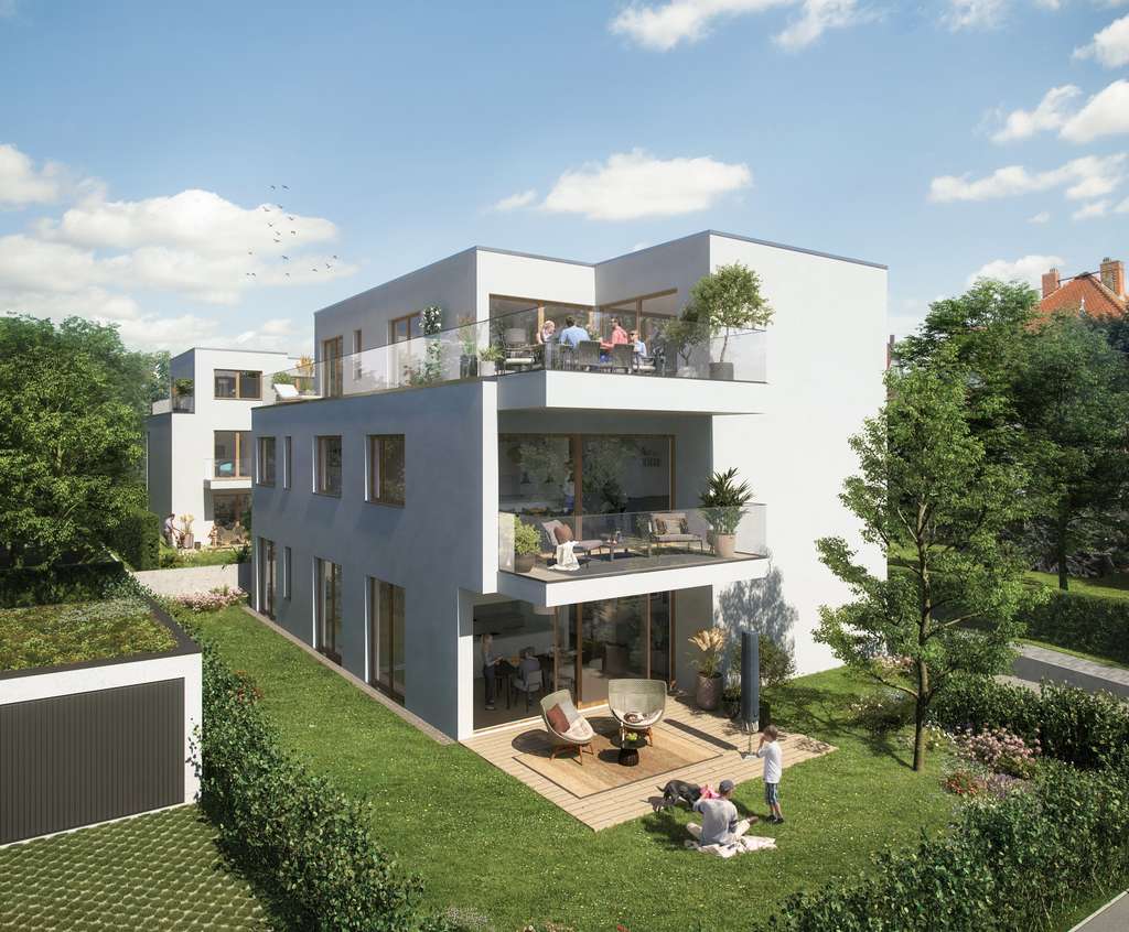 Neubau, bezugsfertig Ende 2025: exklusive Eigentumswohnung am Park - Oberursel City, ruhig + zentral