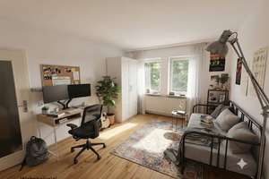 Wohnen mit Charakter: Kompakte 1-Zimmer-Wohnung in Regensburg Kasernenviertel – Die vollständige Adresse der Immobilie erhältst du vom Anbieter., 93053 Kasernenviertel, Regensburg – Vorschaubild 5