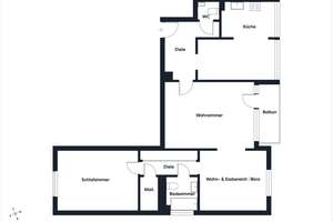 Einziehen und wohlfühlen: Helle & großzügige 3-Zi.-Eigentumswohnung mit Garage in D-Kaiserswerth – 40489 Kaiserswerth, Düsseldorf – Vorschaubild 17
