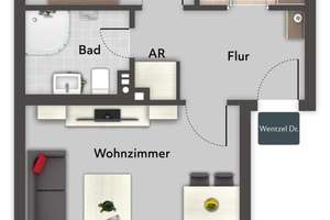gepflegte 2-Zimmer-Eigentumswohnung zum Kauf in Hamburg Lokstedt - Wentzel Dr. – Die vollständige Adresse der Immobilie erhältst du vom Anbieter., 22529 Lokstedt, Hamburg – Vorschaubild 2