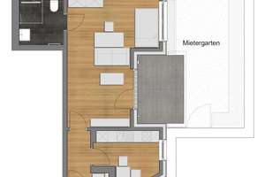 1-Zimmer-Appartement im modernen Neubau – Hans-Grüning-Weg 64, 44227 Menglinghausen, Dortmund – Vorschaubild 4
