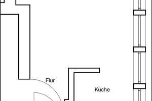 Hinter der Masch 26, 3 4 - Schöne 1-Zimmer Wohnung mit Tageslichtbad! Küchenübernahme ist möglich – Hinter der Masch 26, 38114 Westliches Ringgebiet, Braunschweig – Vorschaubild 3