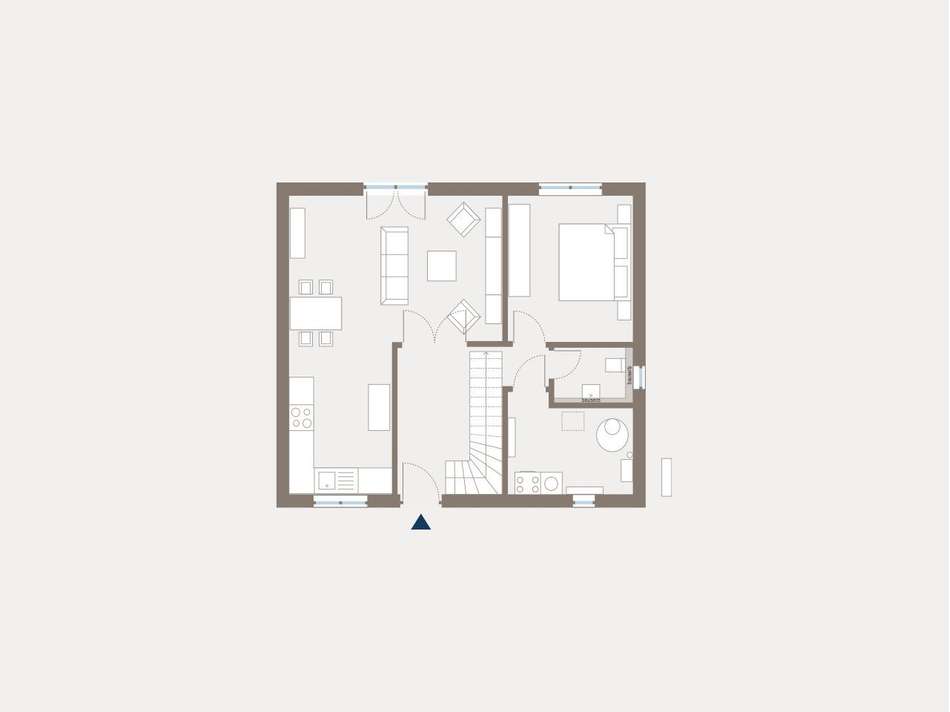 Modernes Einfamilienhaus