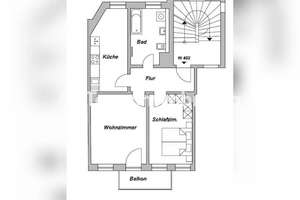 Tauschwohnung: Sonnige Wohnung mit Balkon am Kanal – Aurelienstraße 59, 4177 Lindenau, Leipzig – Vorschaubild 11