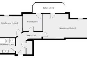 Sehr schöne 2 1/2-Raum-DG-Wohnung mit gehobener Innenausstattung  – Kantor-Schmidt-Weg 8, 4316 Leipzig – Vorschaubild 21