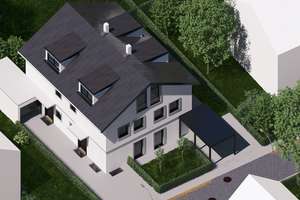 Das SiedlerDUO | Exklusive Südwest-DHH mit Garten in ruhiger Lage von Rosenheim-Oberwöhr – Siedlerweg 1b, 83026 Aising, Rosenheim – Vorschaubild 4