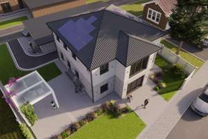 Moderne Stadtvilla – KfW 40 NH, Photovoltaik & Wärmepumpe – Ein- oder Zweifamilienhaus möglich – Osterloh 1, 23569 Hohn – Vorschaubild 7