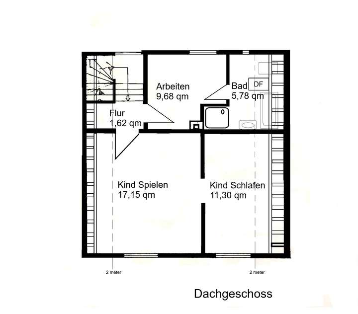 Grundriss Dachgeschoss