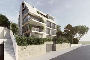 Genehmigte Neubauvilla mit 4 Luxuswohnungen in bester Halbhöhenlage S-West