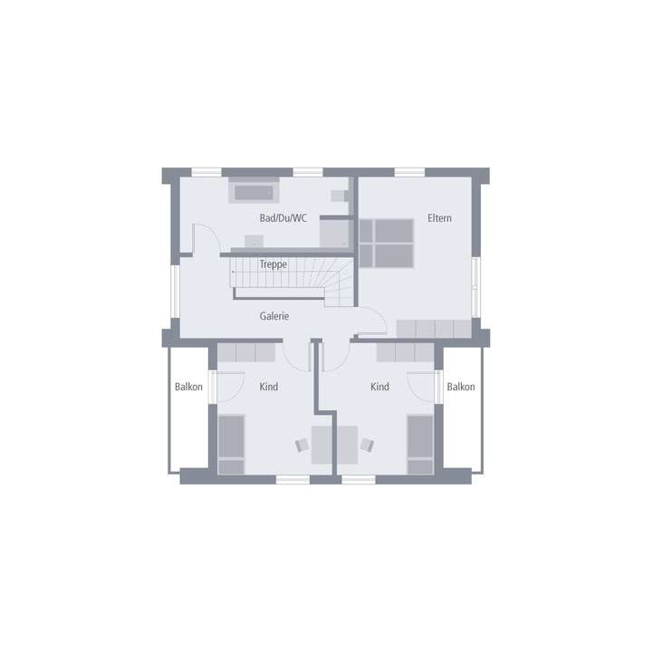 Grundriss Dachgeschoss