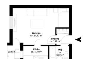 CHARMANTES SCHWABING - Ruhiges möbliertes Appartement zw. Leopoldstr. und Englischen Garten – Die vollständige Adresse der Immobilie erhältst du vom Anbieter., 80802 Schwabing-Ost, München – Vorschaubild 15