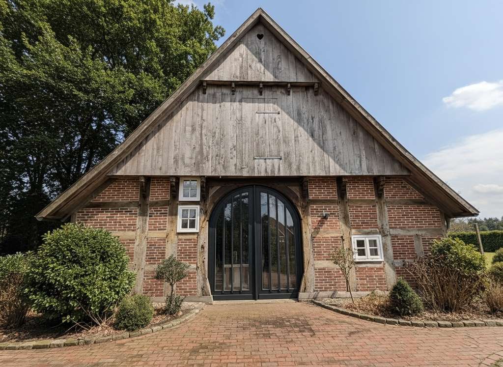 Immobilie in Badbergen - Fachwerktraum in Alleinlage: Stilvolles Artland-Denkmal mit modernem Luxus - Bild 2