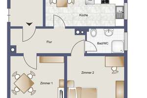 Bieterverfahren: Gut geschnittene 2-Zimmer-Wohnung nahe Kurpark & ÖPNV – Die vollständige Adresse der Immobilie erhältst du vom Anbieter., 70374 Espan, Stuttgart – Vorschaubild 17