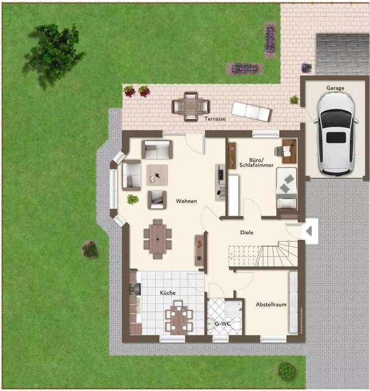 Grundriss Erdgeschoss