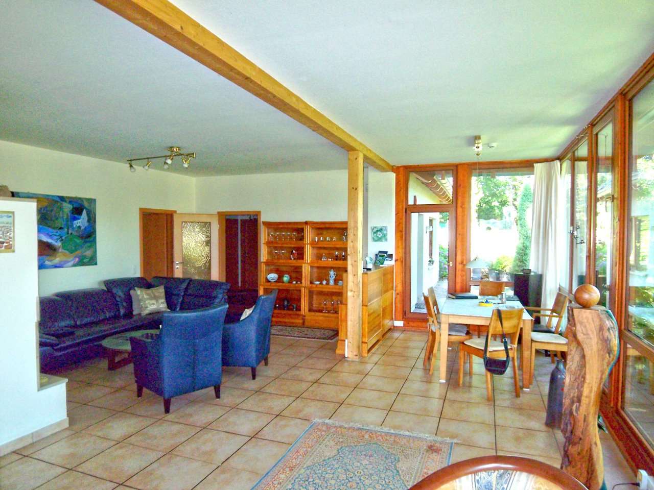 Immobilie in Obergurig - Hornja Hórka - Mod. EFH im Bungalowstil mit Terrasse - Bad m. Wanne u. Dusche - Kamin - EBK - Doppelcarp. - nahe BZ - Bild 2