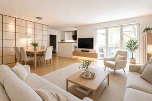 Urban wohnen, ruhig leben: 3-Zi-Wohnung mit Balkonen + Stellplätzen zwischen Isar und Kolumbusplatz – Die vollständige Adresse der Immobilie erhältst du vom Anbieter., 81543 Untere Au, München – Vorschaubild 2