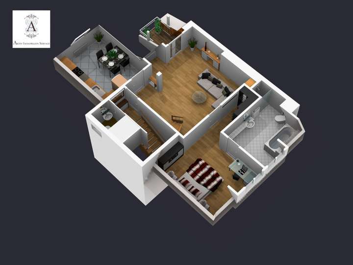 3D-Plan DG Wohnung