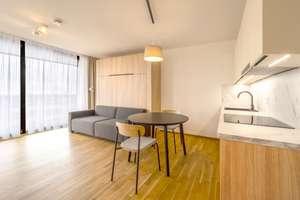Möblierte Wohnung – 1-Zimmer Wohnung mit Loggia am Elbufer – Marina Garden – Alexander-Puschkin-Platz 1, 1127 Leipziger Vorstadt, Dresden – Vorschaubild 9