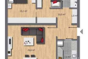 3,5‑Raum‑Wohnung mit rd. 79 m², Balkon und Stellplatz in idyllischer Lage von Gerschede – Die vollständige Adresse der Immobilie erhältst du vom Anbieter., 45357 Gerschede, Essen – Vorschaubild 18