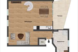 Citynah & familienfreundlich: 118 m² Maisonette mit Aufzug und großer Dachterrasse – Prager Straße 61, 4317 Reudnitz-Thonberg, Leipzig – Vorschaubild 17