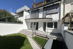 Erstvermietung :  TOP-Sanierte 2 Zimmer Citywohnung mit Terrasse & Garten fußläufig zum Rhein