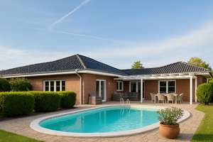 Provisionsfrei: Wohlfühloase mit Pool, Sauna und Flügel in Berlin Pankow – An der Priesterkoppel 18, 13158 Rosenthal, Berlin – Vorschaubild 1