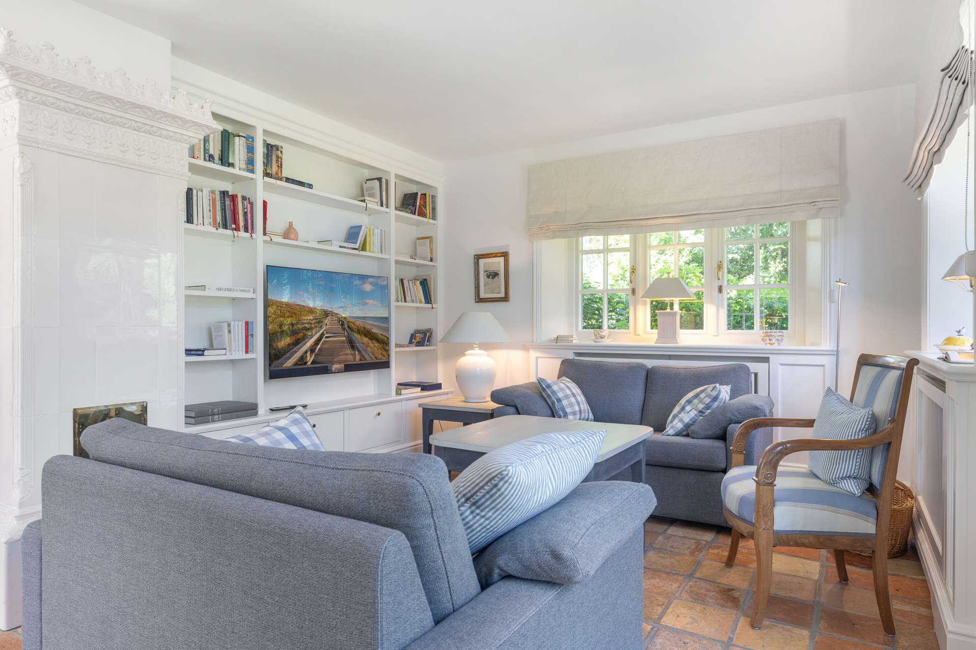 Immobilie in Kampen (Sylt) - Großzügige Doppelhaushälfte unter Reet mit Einzelhauscharakter in Kampen - Bild 3