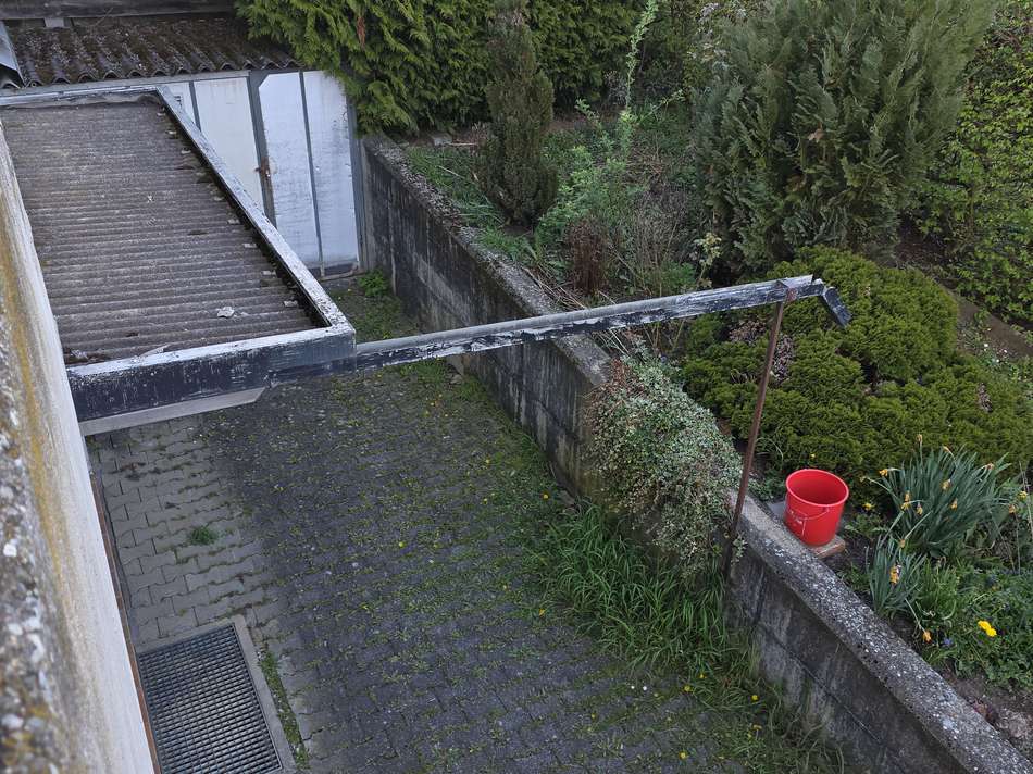 Aussicht vom Balkon