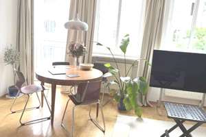 Top 1 Zi-Wohnung mit sep.  Küche   in M-Ludwigsvorstadt