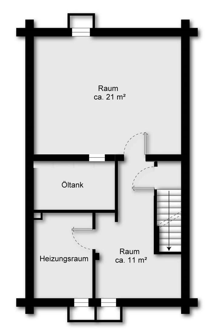 Grundriss Keller