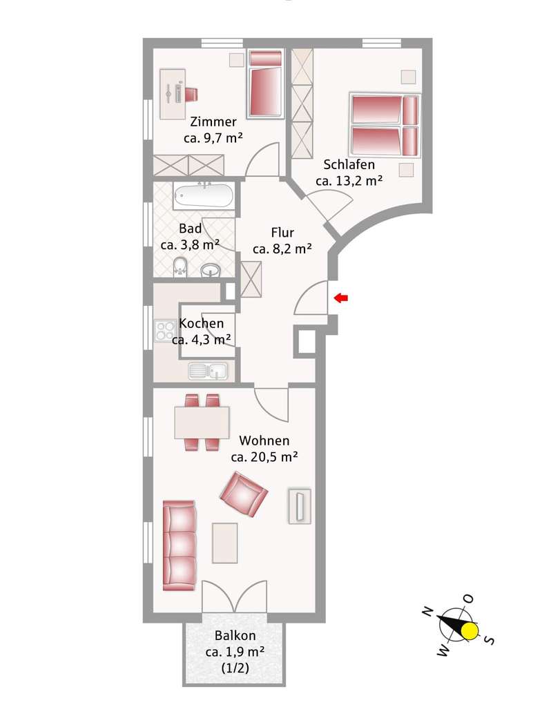 Immobilie in Bad Aibling - fußläufig zum Kurpark - Bild 4