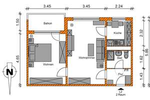 Frisch rausgeputzt - Möbel rein, einziehen, fertig – Salvador-Allende-Straße 22, 39126 Neustädter See, Magdeburg – Vorschaubild 9