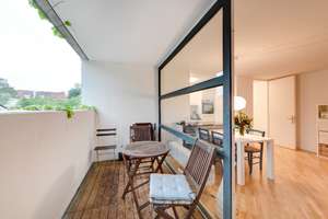 2-Zimmer-Wohnung mit Balkon und Einbauküche in Architektenhaus, Bestlage Herzogpark (nicht möbliert) – Pienzenauerstraße 30, 81679 Herzogpark, München – Vorschaubild 4