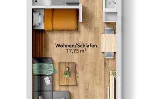 Stadt mit Blick!
Ihr Appartement in Reinhausen! – Die vollständige Adresse der Immobilie erhältst du vom Anbieter., 93057 Reinhausen, Regensburg – Vorschaubild 13