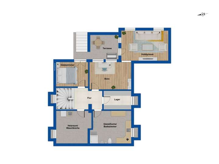 Grundriss Untergeschoss