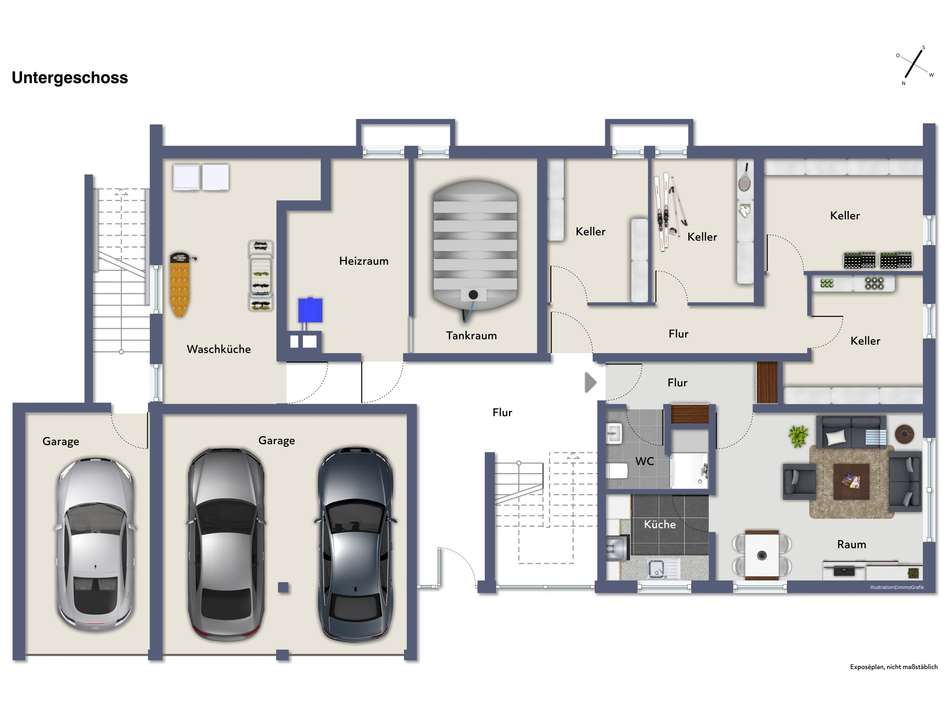 Grundriss UG