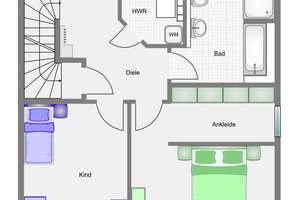 Moderne Wohnung über 2 Etagen mit großzügiger Dachterrasse und PKW-Stellplatz! – Die vollständige Adresse der Immobilie erhältst du vom Anbieter., 26789 Leer (Ostfriesland) – Vorschaubild 10