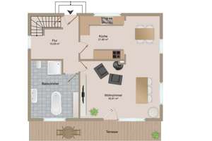 Einfamilienhaus mit Garten in zentraler Lage von Penzberg – Die vollständige Adresse der Immobilie erhältst du vom Anbieter., 82377 Penzberg – Vorschaubild 20