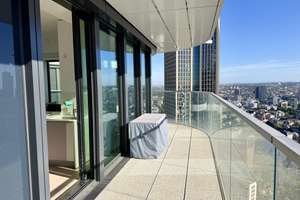 Exklusive möblierte Wohnung im 36. Stock des Grand Towers – 60327 Gallus, Frankfurt am Main – Vorschaubild 3